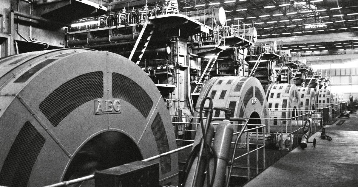 1980s photo of powerplant in Liberia